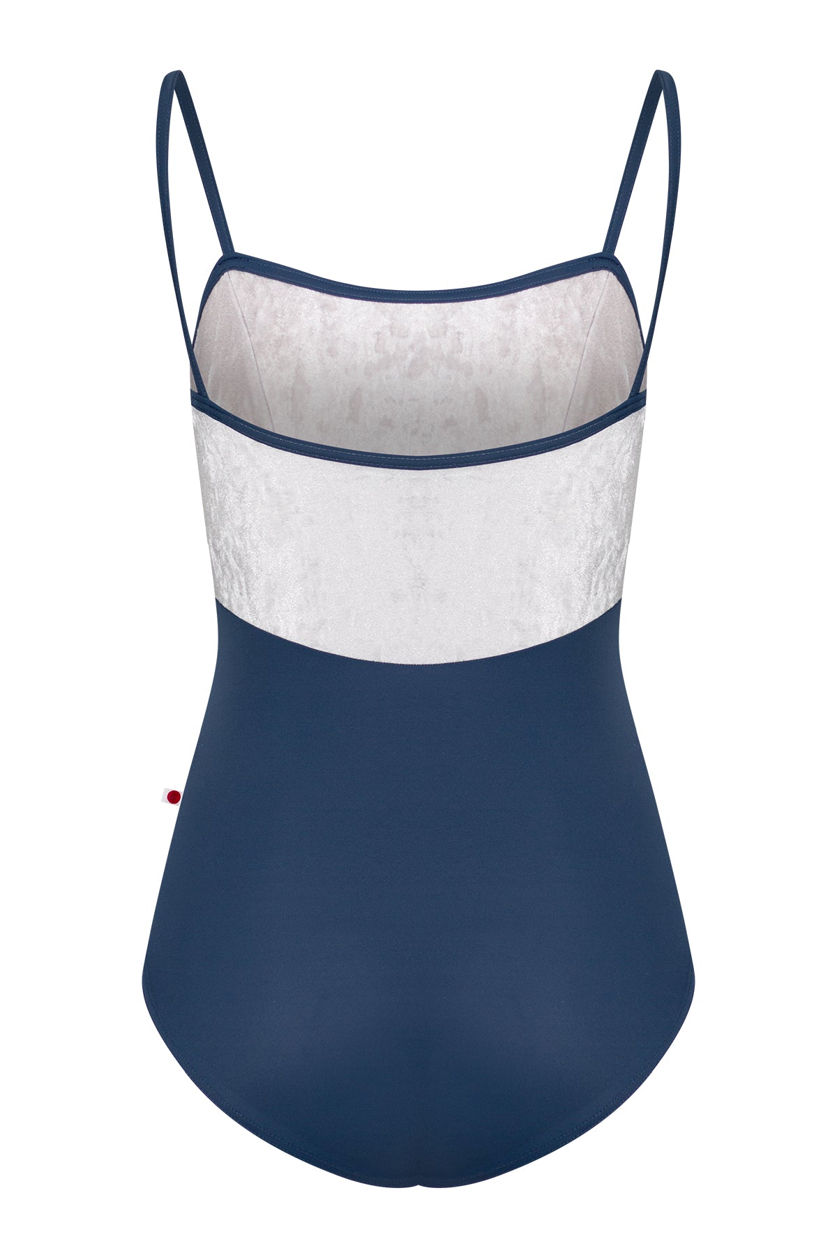 Denise leotard in T-Storm body color with CV-Silver top color and T-Storm trim color